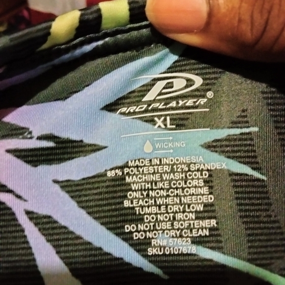 Woman's pro player moisture wicking exercise tights Sz XL - Picture 9 of 9